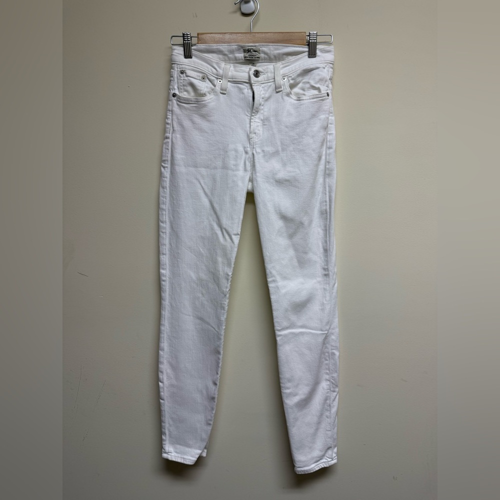 J. Crew Women's White Skinny Jeans